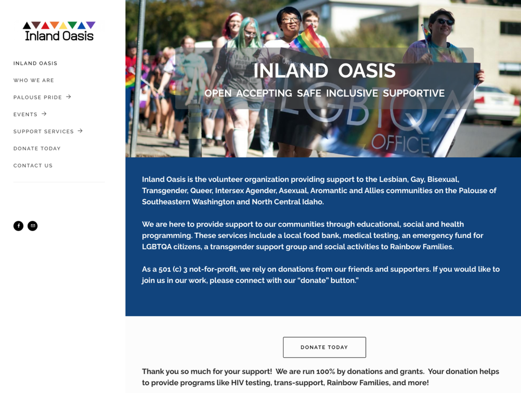 New Inland Oasis website